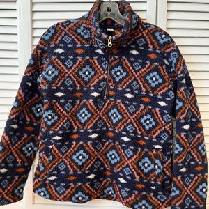 Cozy Old Navy Quarter Zip Fleece